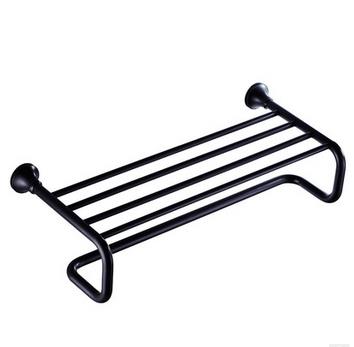 Brass Black Bronze Bathroom Towel Rack Bathroom Towel Bar TBA120 - Click Image to Close