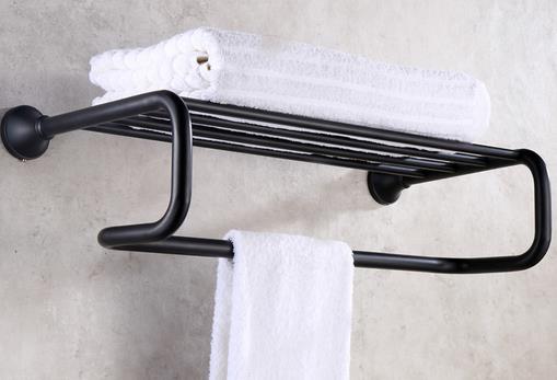 Brass Black Bronze Bathroom Towel Rack Bathroom Towel Bar TBA120