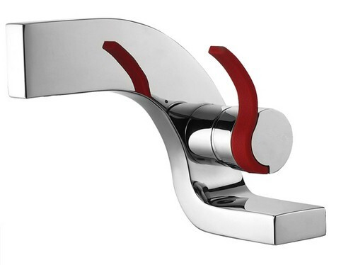 Contemporary Brass Single Lever Single Fixing Hole Basin Mixer Bathroom Tap TC007T - Click Image to Close