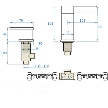 Brass Chrome Finished Two Handles Waterfall Spout Mixer Bathroom Sink Tap TC0568 - Click Image to Close