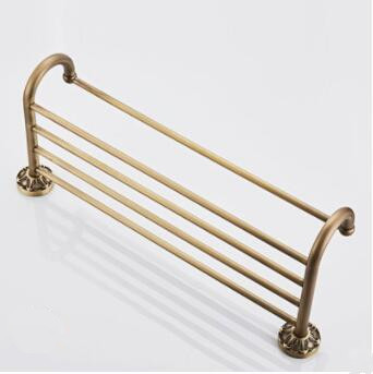 Antique Brass Embossing Covers Bathroom Towel Rack Bathroom Towel Bar TCA0115