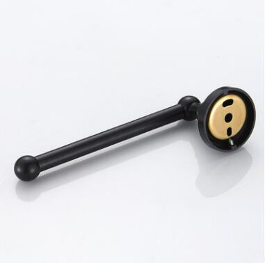 Simple Style Black Bronze Brass Bathroom Accessory Toilet Roll Holder TCB026B - Click Image to Close