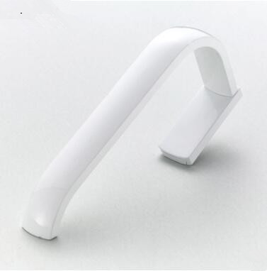 Simple Brass White Matte Finished Bathroom Accessory Toilet Roll Holder TCB027W - Click Image to Close