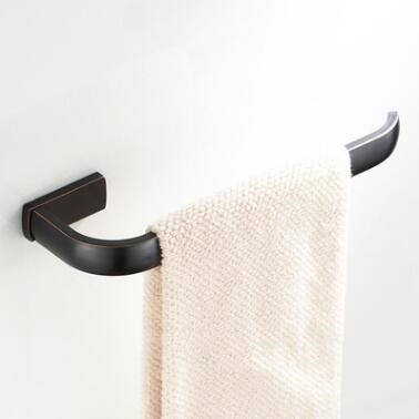 Black Bronze Brass Bathroom Accessory Towel Ring TCB032B - Click Image to Close