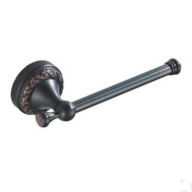 Antique Black Bronze Brass Decorative Pattern Cover Bathroom Accessory Toilet Roll Holder TCB035