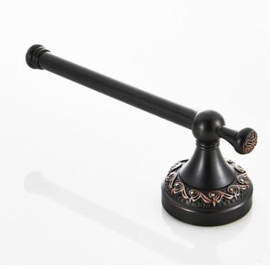 Antique Black Bronze Brass Decorative Pattern Cover Bathroom Accessory Toilet Roll Holder TCB035