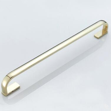 Antique Brass Golden Bathroom Accessory Towel Bar Single Towel Bar TCB042G - Click Image to Close