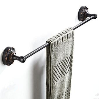 Antique Black Bronze Brass Bathroom Single Towel Bar Bathroom Accessory TCB053 - Click Image to Close