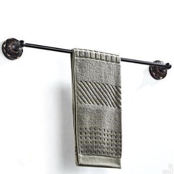 Antique Black Bronze Brass Bathroom Single Towel Bar Bathroom Accessory TCB053