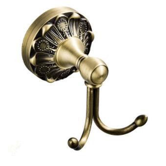 Antique Brass Carved Designed Bathroom Accessories Bathroom Robe Hook TCB055 - Click Image to Close