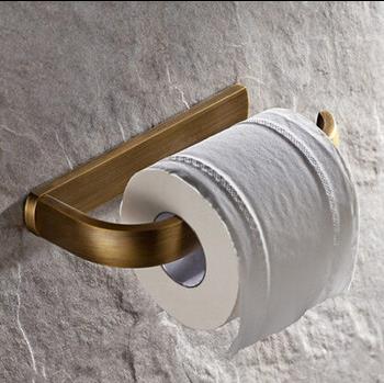 New Antique Brass Bathroom Accessory Toilet Roll Holder TCB0590 - Click Image to Close