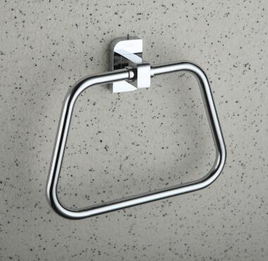 Chrome finished Brass Wall-mounted Towel Ring TCB2008