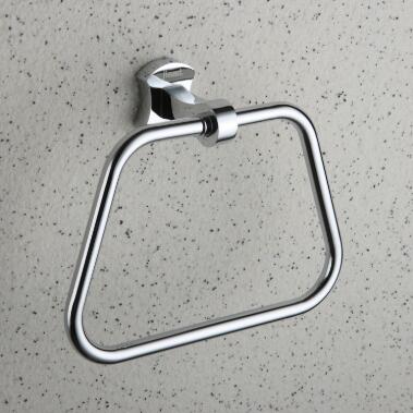 Chrome finished Brass Wall-mounted Towel Ring TCB2009