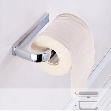 Chrome Finished Brass Toilet Roll Holder Paper Rack TCB7412 - Click Image to Close