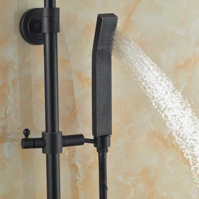 New Design Antique Black Bronze Copper mixed shower TFB655