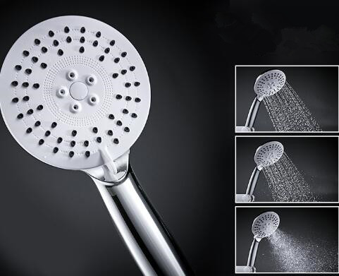 Chrome Finished Brass Thermostatic Round Rainfall Shower Set TFC0599 - Click Image to Close