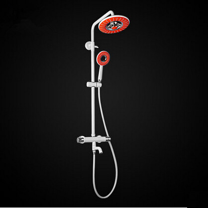 High Quality Round Shower Head Thermostatic Shower Tap Set TS1299