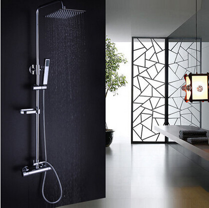 New Designed Brass Thermostatic Shower Tap Intelligent SMA Mixer Shower Set TS489 - Click Image to Close