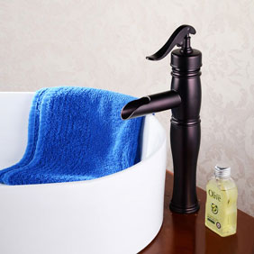 Oil Rubbed Bronze Bathroom Sink Tap T0599HB