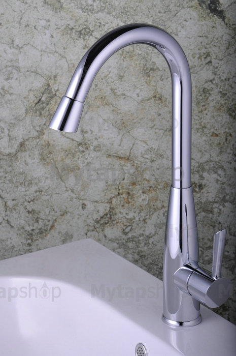 Single Handle Chrome Kitchen Tap T0303